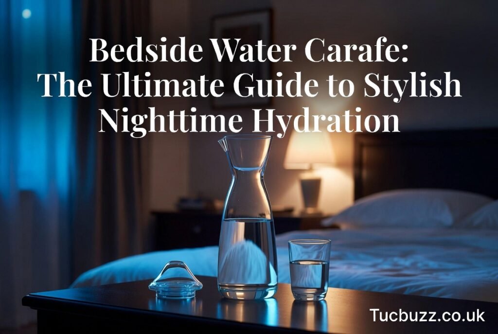 Bedside water carafe