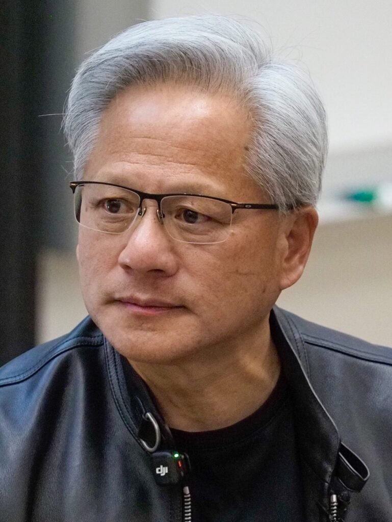 Jensen Huang biography photo